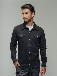 Knit Workman Shirt Jacket