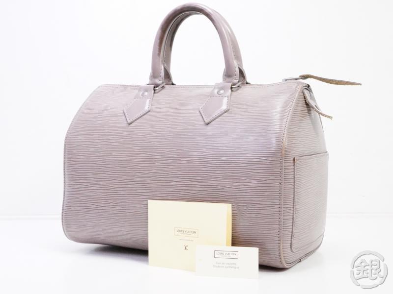 AUTHENTIC PRE-OWNED LOUIS VUITTON EPI LILAC PURPLE SPEEDY 25 HAND BAG – ginza-japan