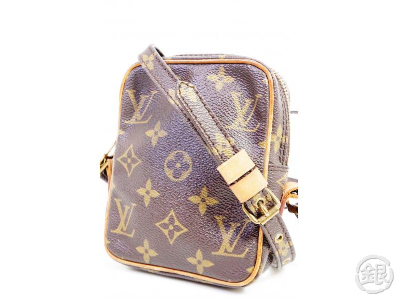 AUTHENTIC PRE-OWNED LOUIS VUITTON MONOGRAM MINI DANUBE CROSSBODY MESSE – ginza-japan