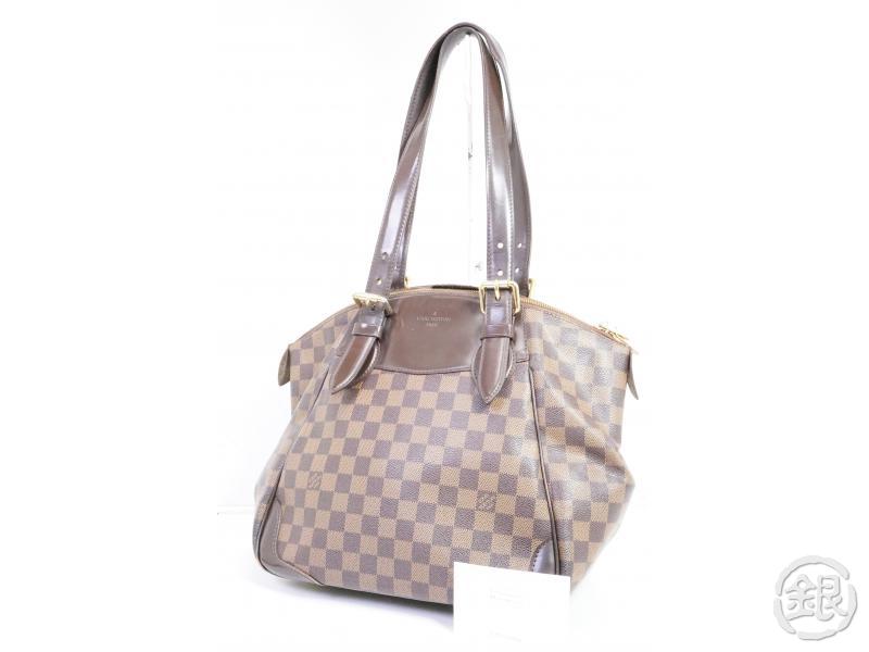 AUTHENTIC PRE-OWNED LOUIS VUITTON DAMIER EBENE VERONA MM SHOULDER TOTE – ginza-japan