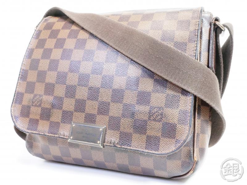 AUTHENTIC PRE-OWNED LOUIS VUITTON LV DAMIER EBENE DISTRICT PM CROSSBOD – ginza-japan