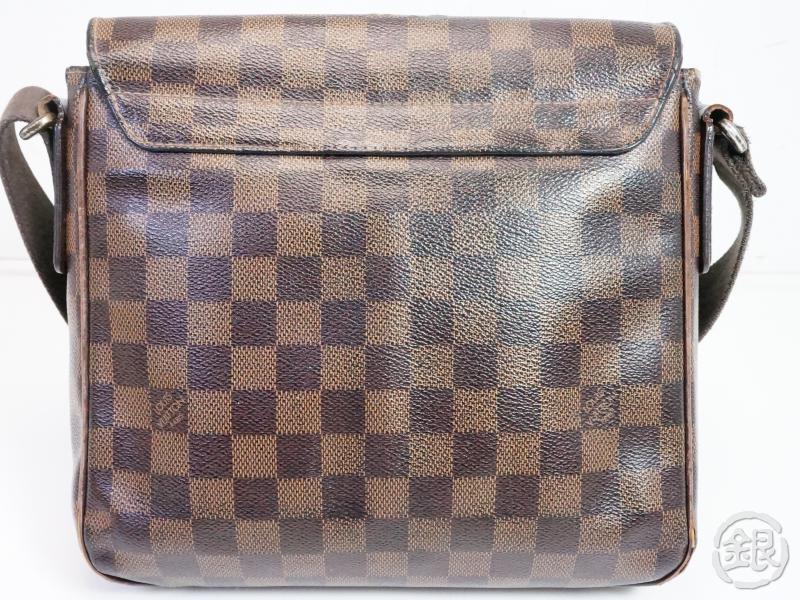 AUTHENTIC PRE-OWNED LOUIS VUITTON LV DAMIER EBENE DISTRICT PM CROSSBOD – ginza-japan