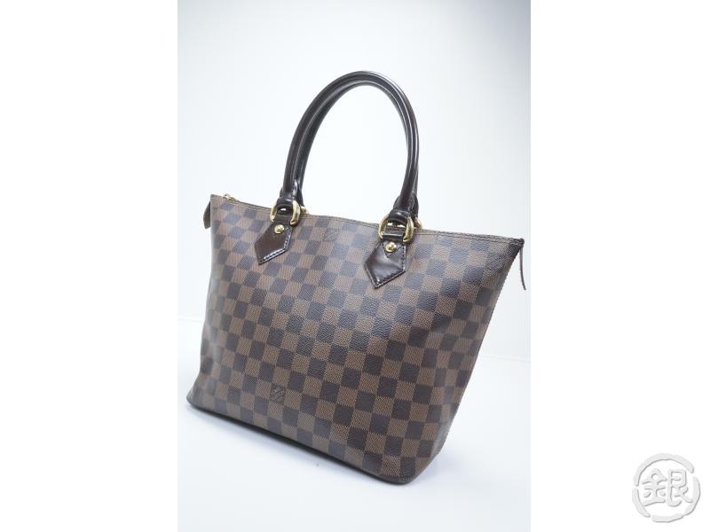 authentic pre-owned louis vuitton damier ebene saleya pm shoulder tote – ginza-japan