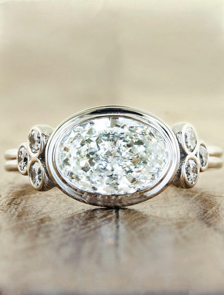 Bezel Set Engagement Ring | Lab Diamond | Deltora Diamonds AU