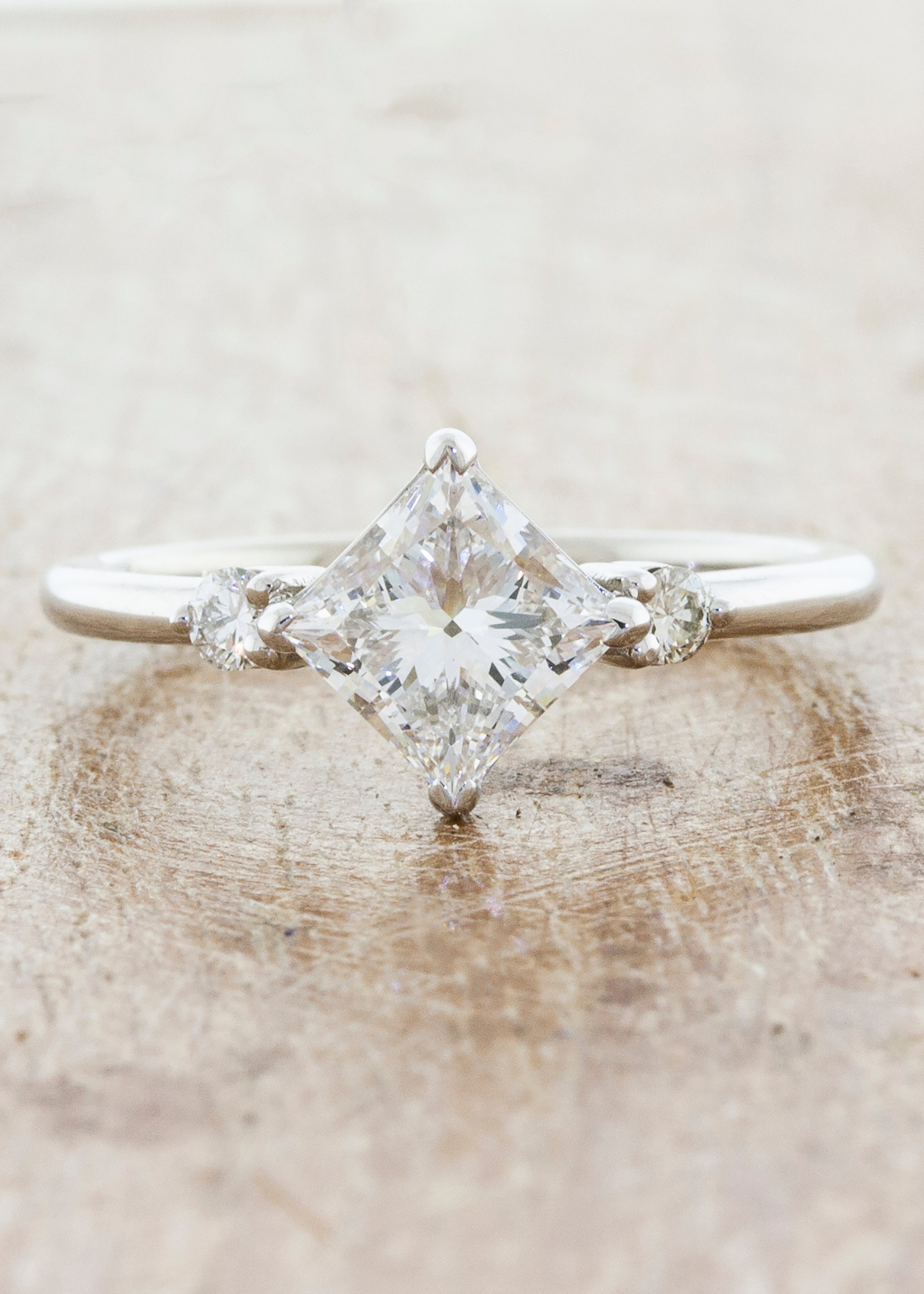 Bianca: Oval Diamond Ring in Rose Gold | Ken & Dana Design