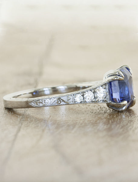 Unique Gemstone Engagement Rings | Ken & Dana Design