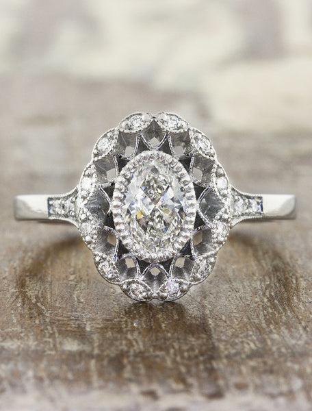 antique oval ring