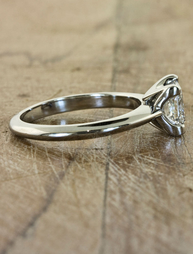 Unique Engagement Rings by Ken & Dana Design - Jonesy side view