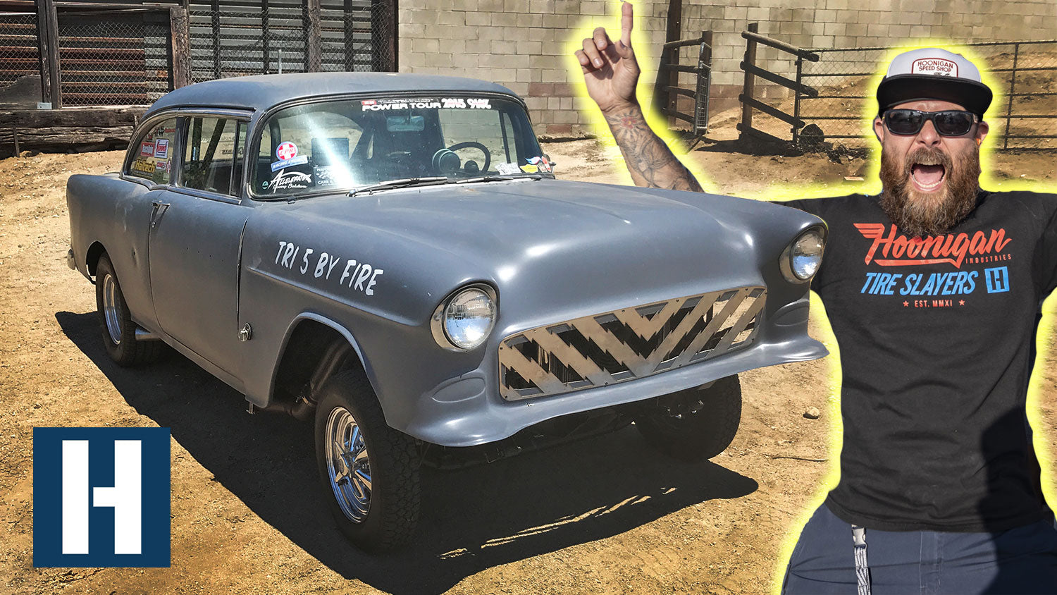 Chevy Bel Air Drag Car Gets A Plasma Cut Custom Grille Gasser