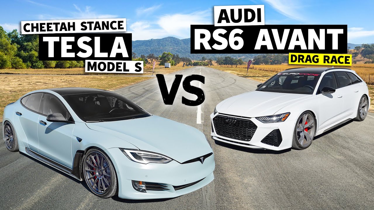 bijvoorbeeld Emulatie duif 700hp Audi RS6 Avant vs. Tesla Model S Apex: Ultimate Daily Driver Sho