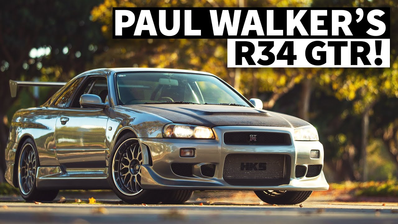 La S Skyline Stronghold And Driving Paul Walker S Personal R34 Gt R Hoonigan