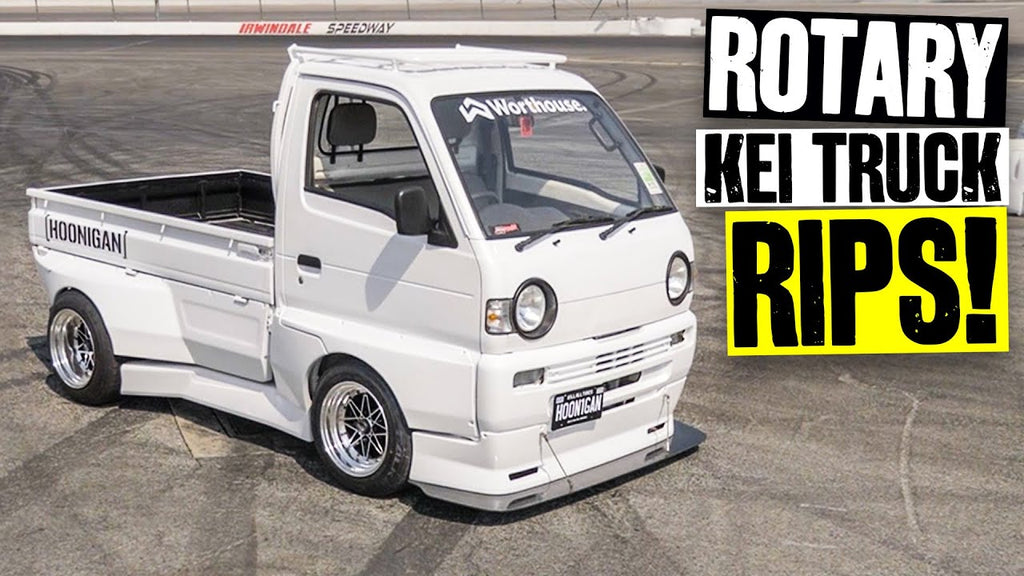 The Rotary Swapped Kei Truck is DONE! First Stop: Shred Session at Irw