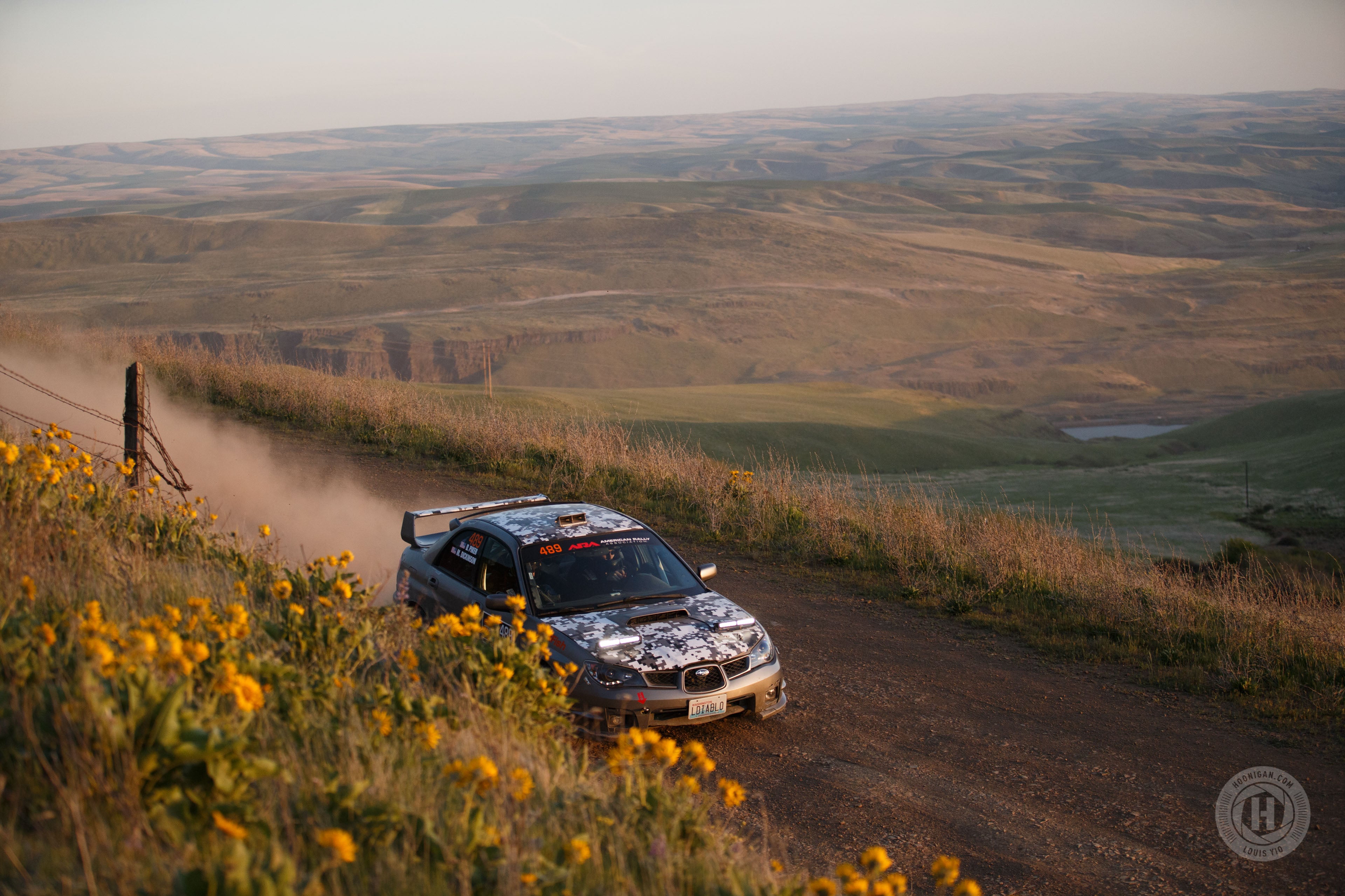 Enjoying the Views at Oregon Trail Rally