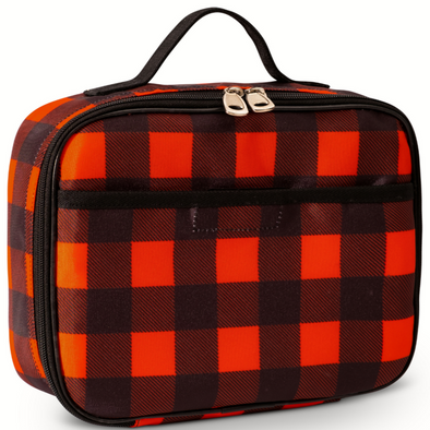 Green Tartan Kids Lunch Box - Soft-Sided, Insulated, Gives Back to a G –  Fenrici Brands