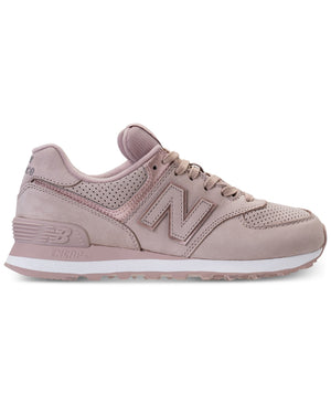 women's 574 rose gold casual sneakers