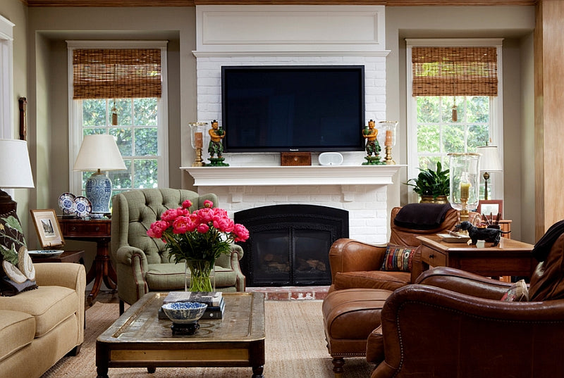 How to prevent wall-mounted TV above fireplace from getting hot