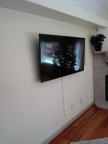 How to Hide Cables with Raceways for Wall Mounted TV's - Easy DIY 