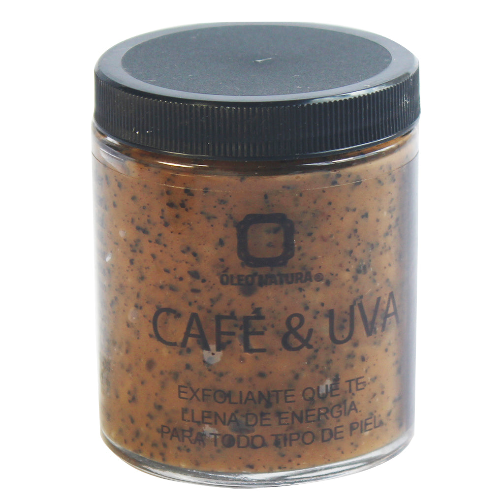 Exfoliante para Cuerpo & Rostro de Café & Pepita de Uva, Piel Tersa – ÓLEO  NATURA