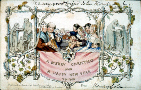 1843 Christmas Card