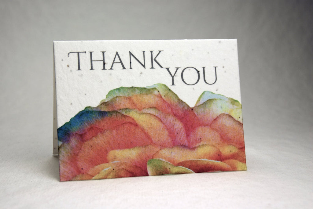 Ranunculus thank you card