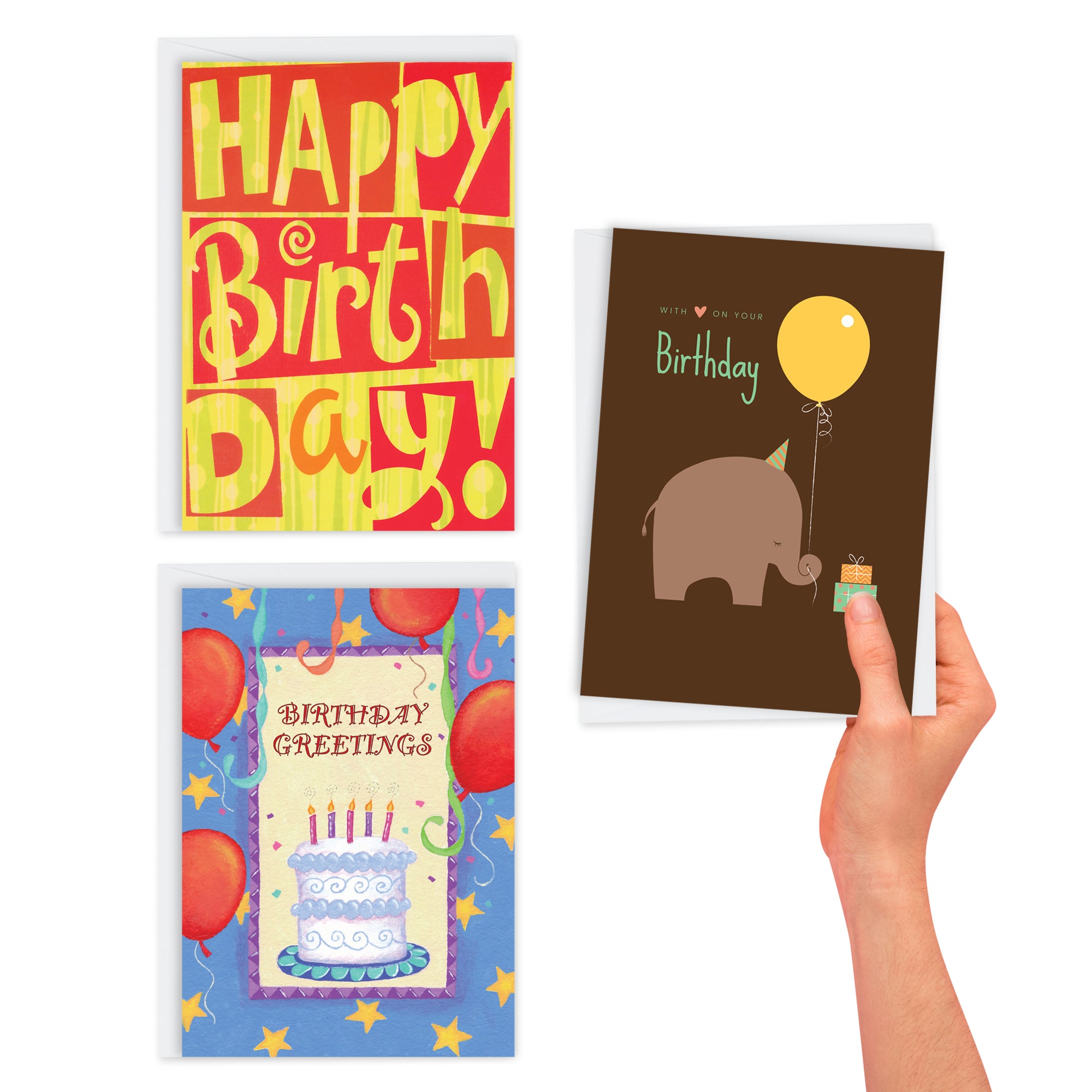 Boxed Birthday Greeting Card Assortment 30 Cards Northern Cards 