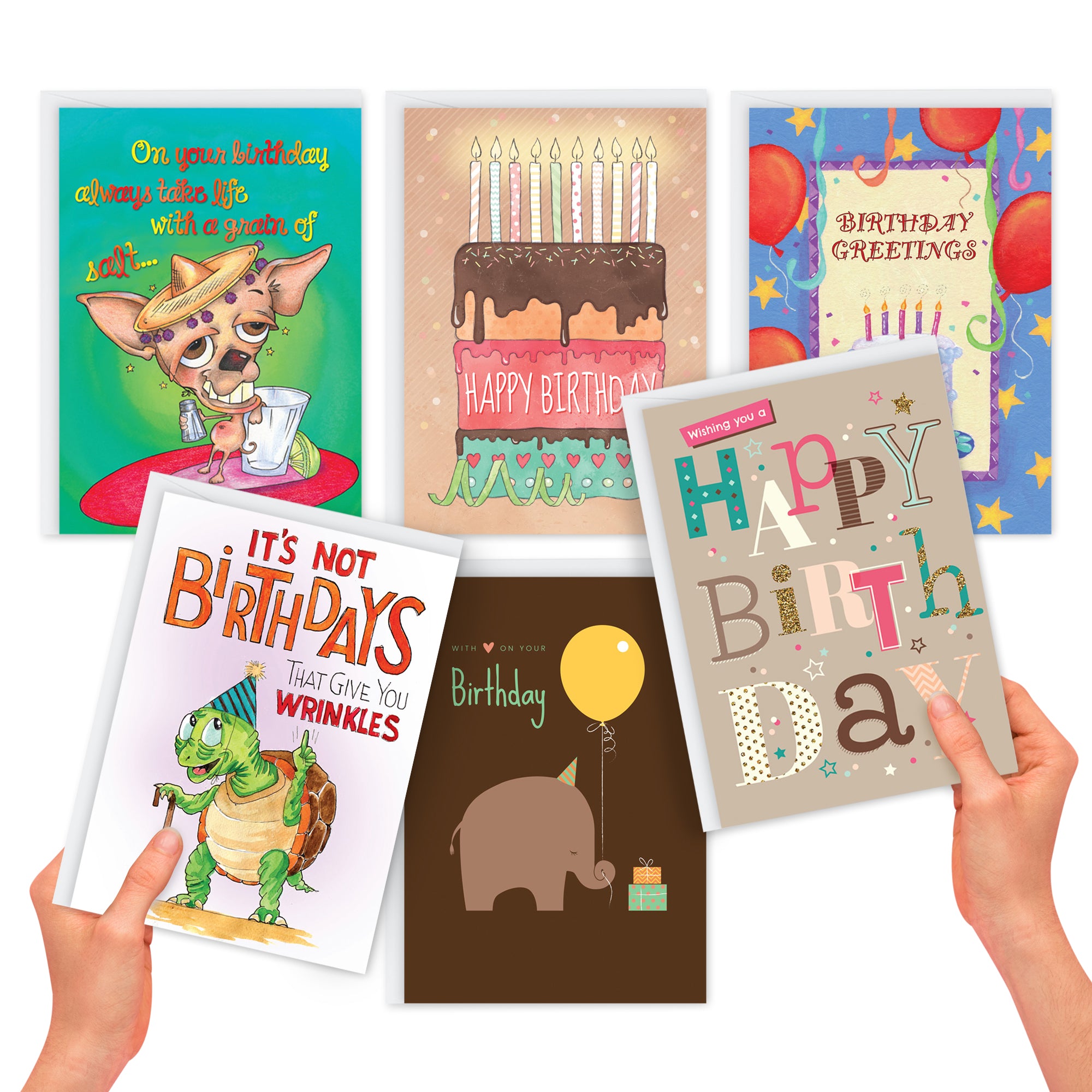 Boxed Birthday Greeting Card Assortment 30 Cards Northern Cards 