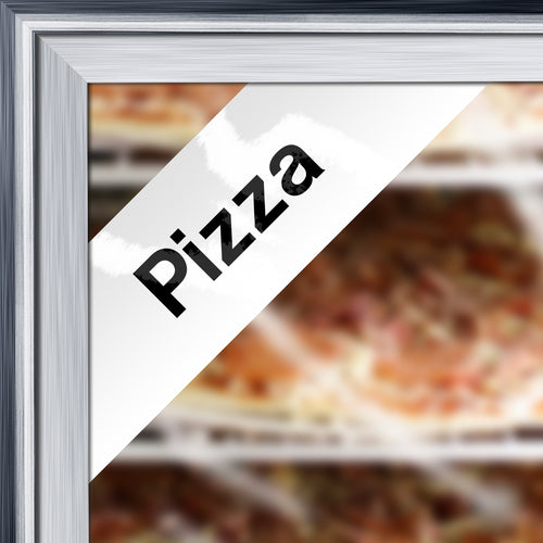 "Pizza" Cooler Door Decal