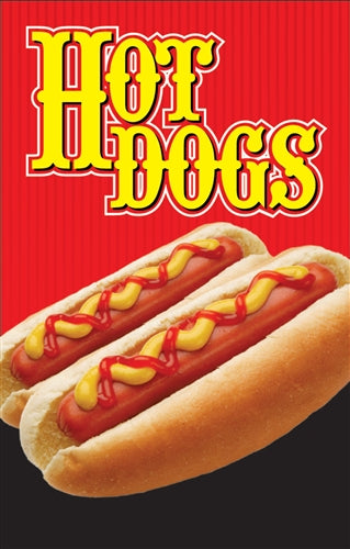 Hot Dogs- 24"w x 36"h .040 Styrene Insert