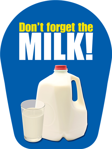 Don't Forget the Milk- Nozzle Talker Insert