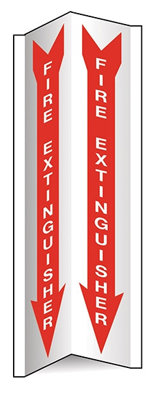 Fire Extinguisher- 4"w x 14"h Projecting Wall Sign