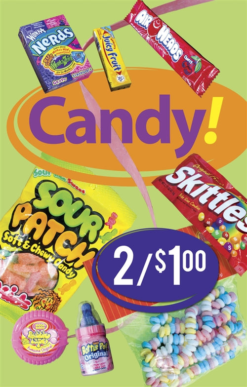 Squawker Price Insert- "Candy!"