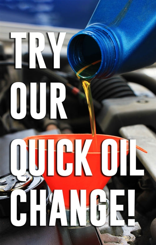 Squawker Insert- "Quick Oil Change"