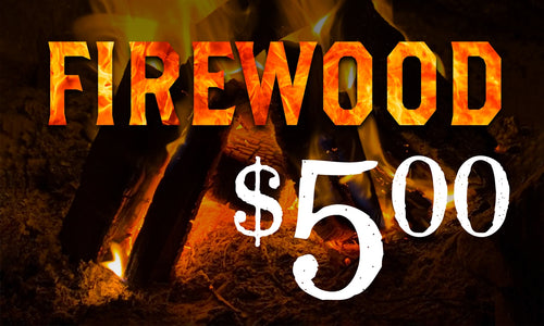 Firewood- 12" x 20" Name Your Price Insert