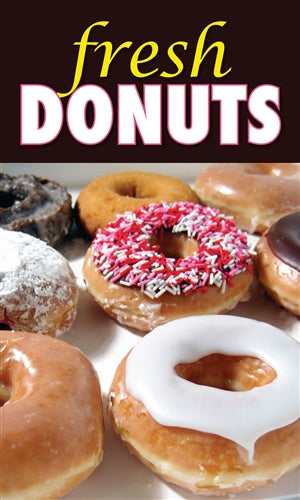 Donuts- 12" x 20" Vertical Pump Topper