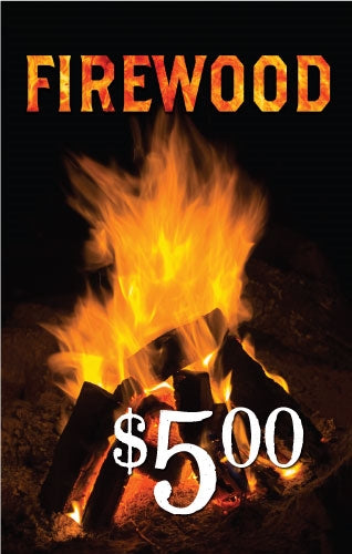 Firewood- 28" x 44" .020 Styrene Price Insert