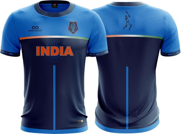 indian cricket fan jersey