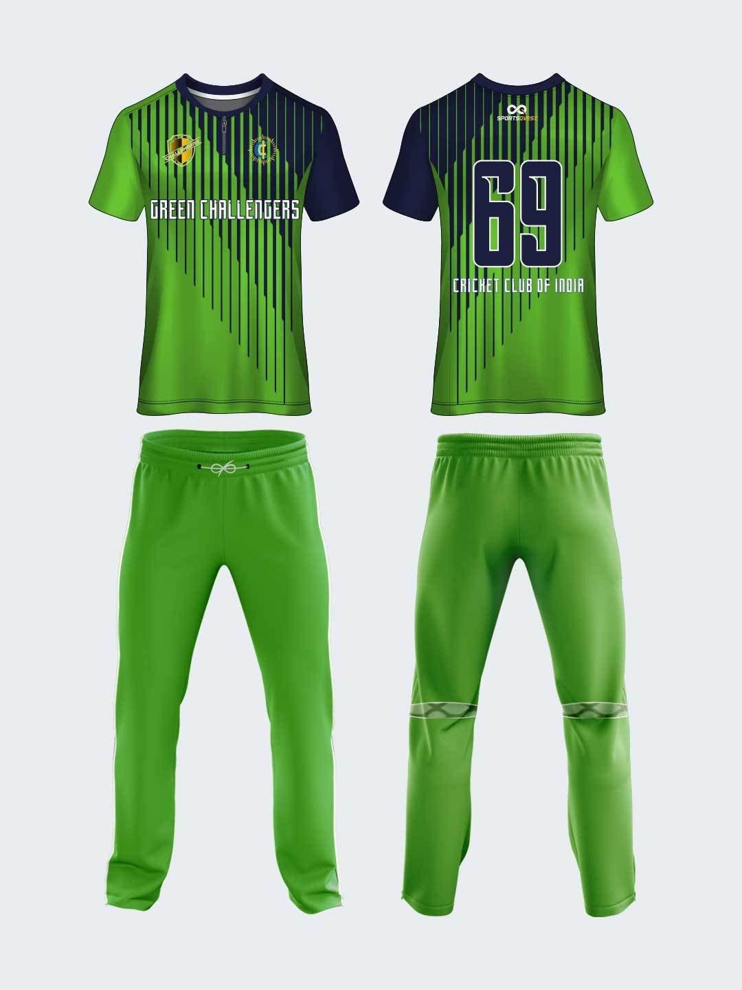 cricket jersey set