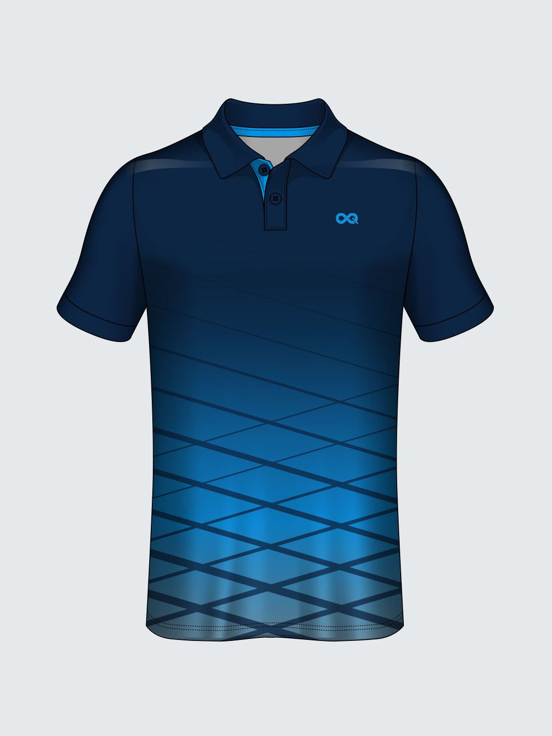 blue color cricket jersey