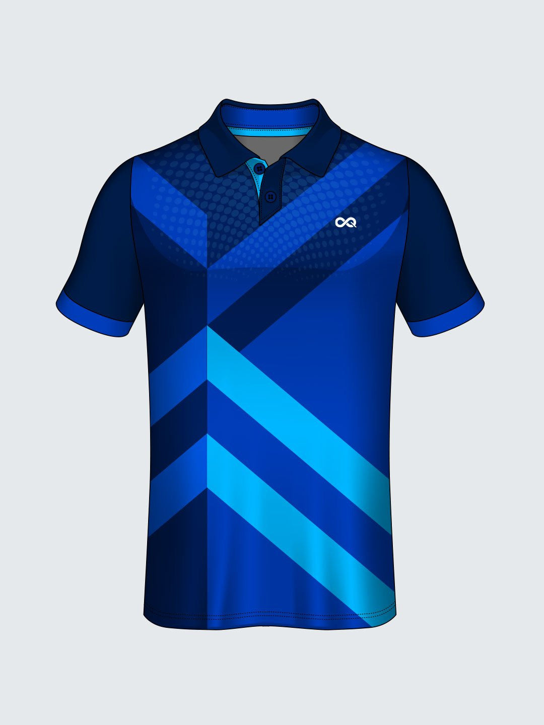 blue cricket jersey