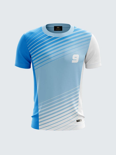 sky blue cricket jersey