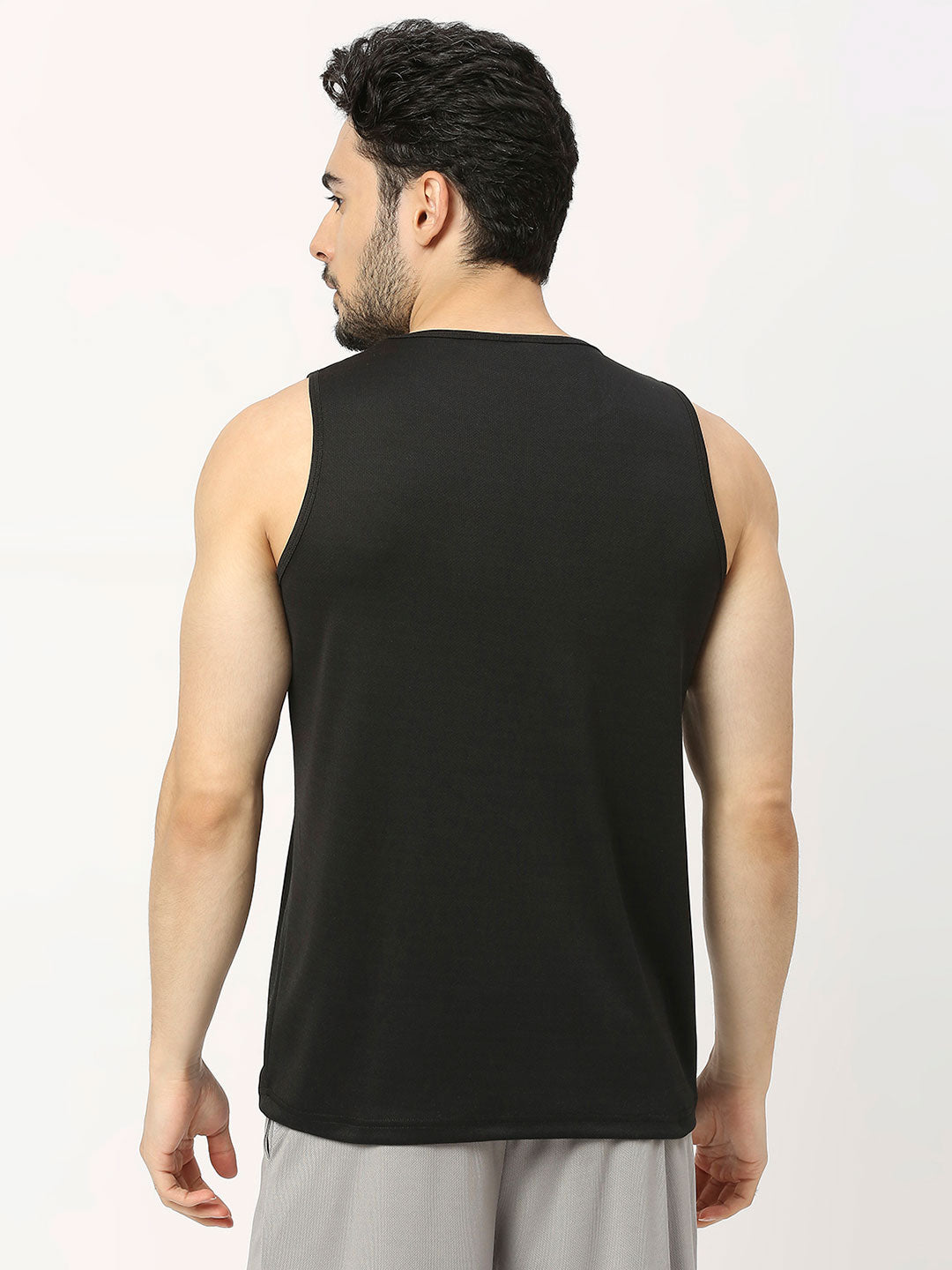 Shop Men's White Sports Vest - Stay Cool and Comfortable