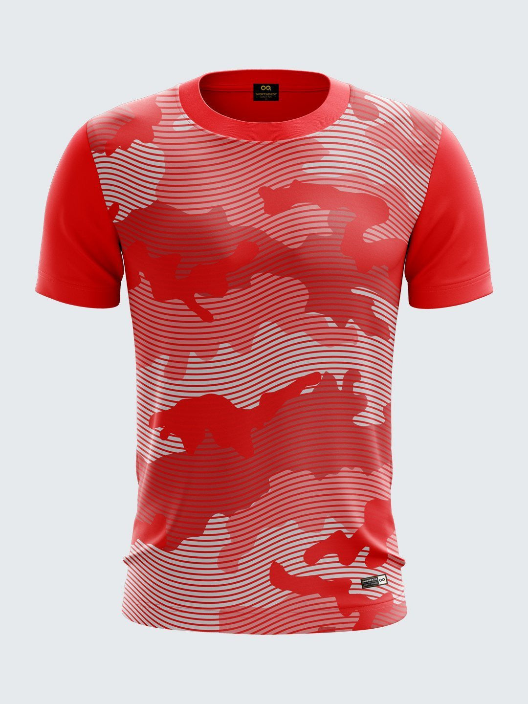 red camo shirt mens