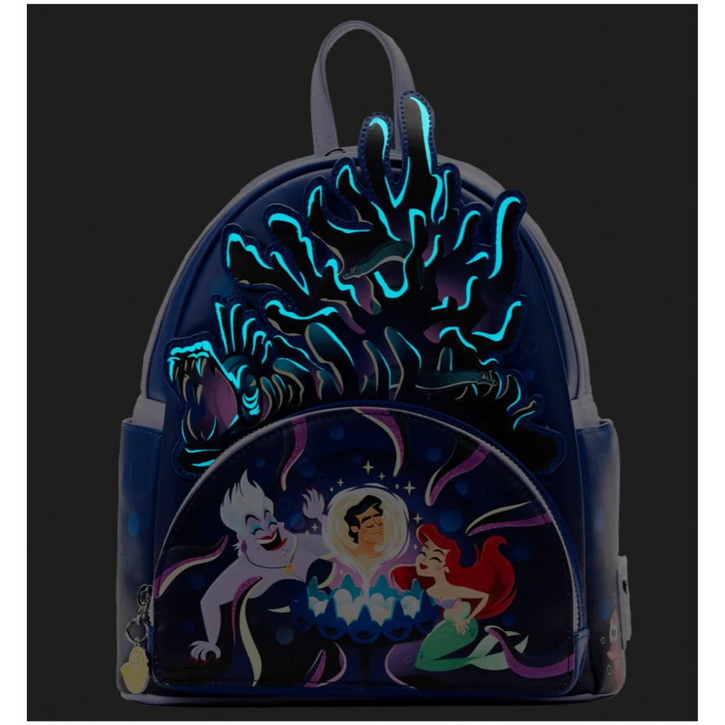 The Little Mermaid: Ursula Lair Loungefly Mini Backpack