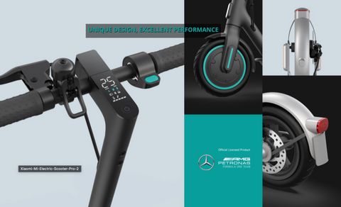 Xiaomi Mi Electric Scooter Pro 2 Mercedes-AMG Petronas F1 Team Edition [AU  Stock]