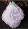 The image shows a lavender jade that is popular amongst elderly women