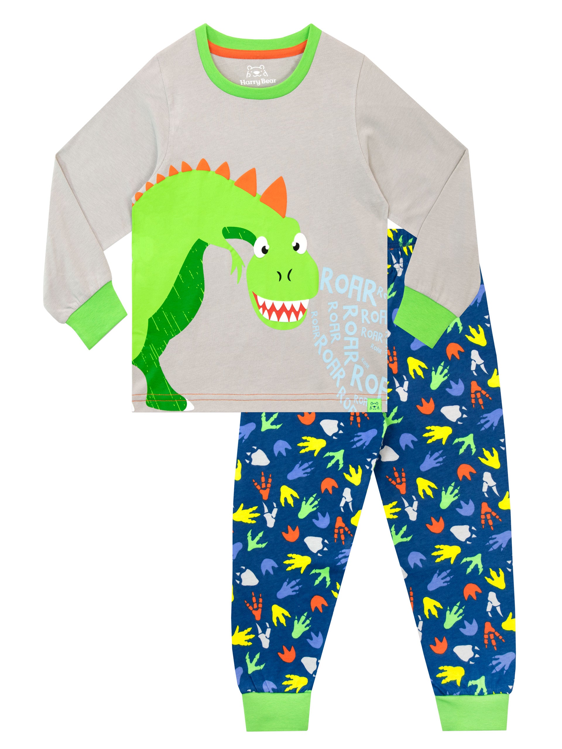 Buy Boys Dinosaur Pyjamas | Harry Bear Kids Premium Nightwear