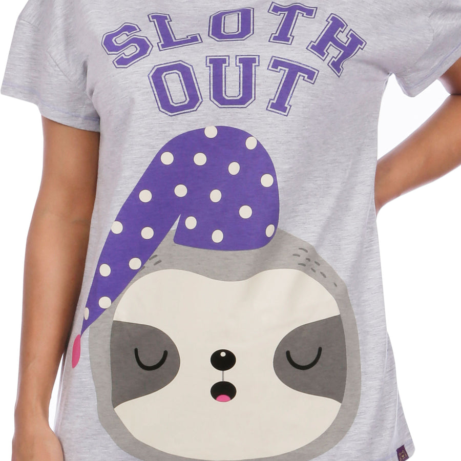 sloth pajamas