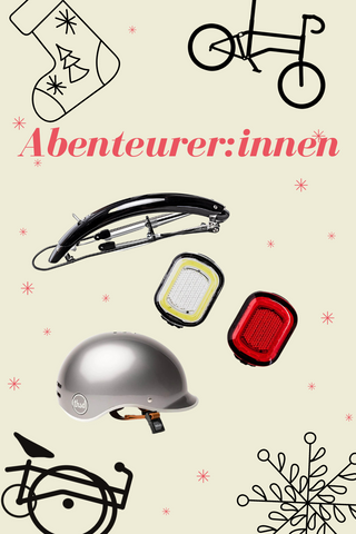 Weihnachtsgeschenke, Geschenkideen Weihnachten für Radfahrer, Radfahren Weihnachtsgeschenke