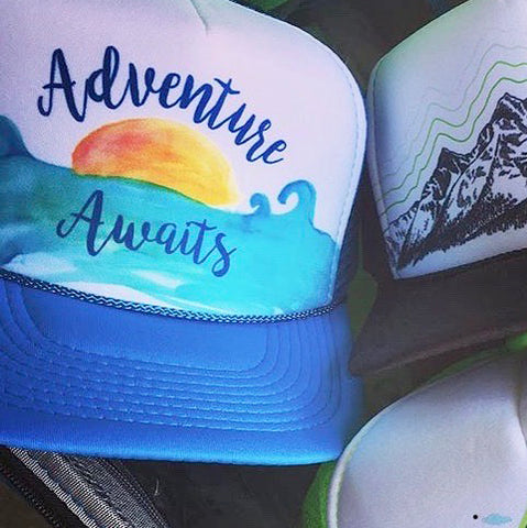 Adventure Awaits Trucker Hat