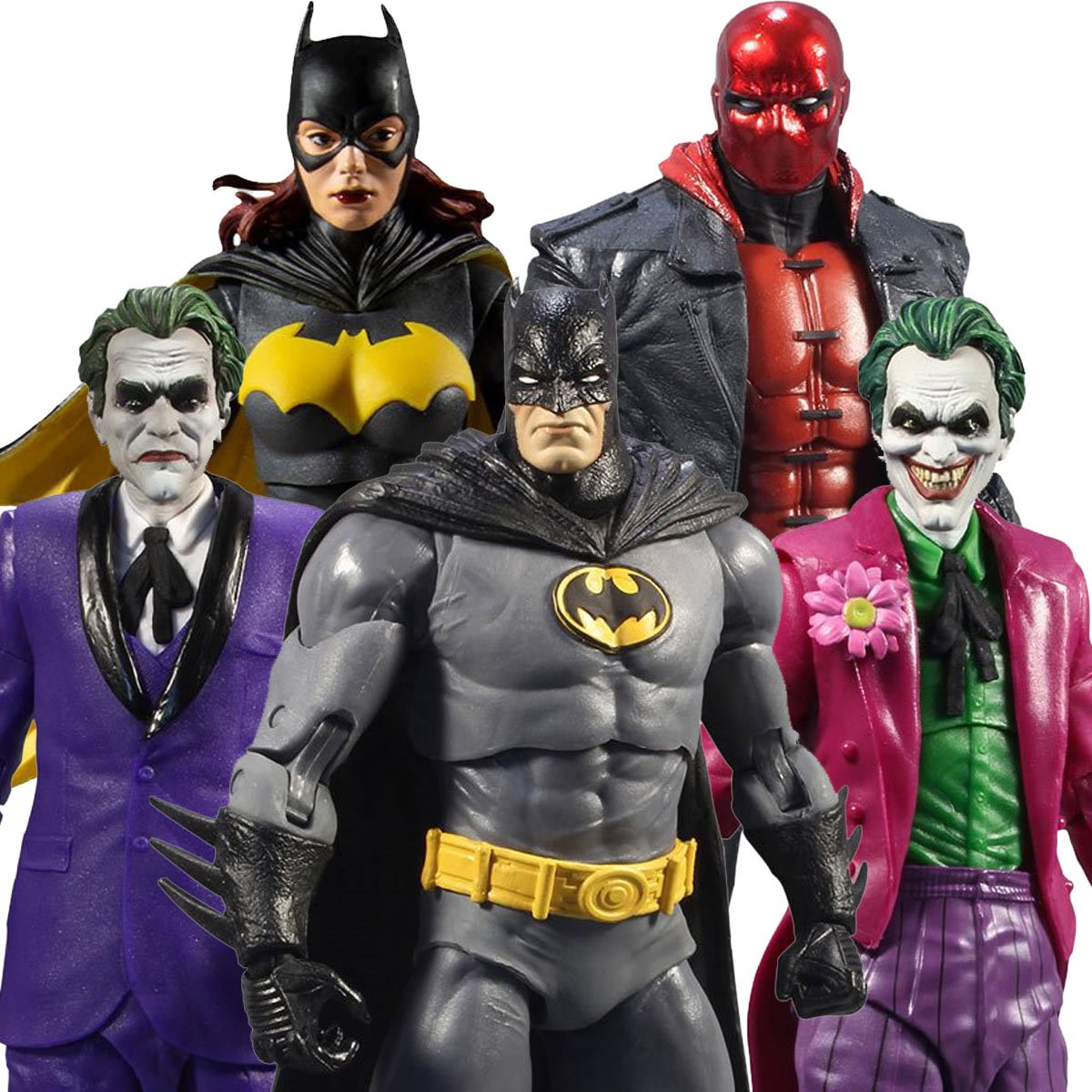 DC Multiverse Batman: Three Jokers Wave 1 Complete Set –  